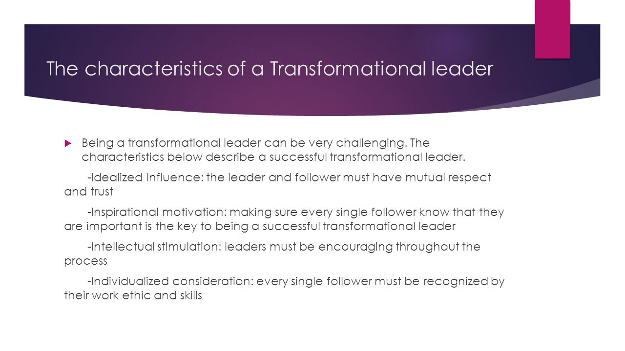 7 Key Qualities of a Transformational Leader
